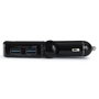 Fonestar TL-3UB Transmisor FM Bluetooth con USB y Manos Libres con Micrófono para Coche